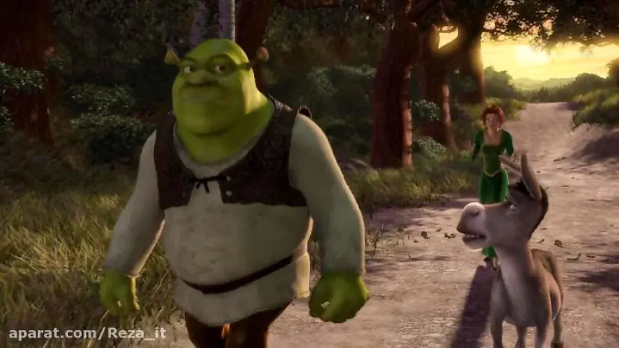 ویدبید انیمیشن شرک 1 دوبله فارسی Shrek 2001